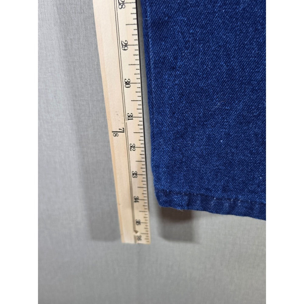 Choppers Mens Vintage Indigo Denim Jeans Star Embroidery Blue Size 42x35 NWT - Picture 6 of 8